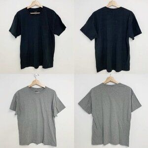 Fruit of the Loom T Shirt Men's short Sleeve Tees 2 piece Sz L